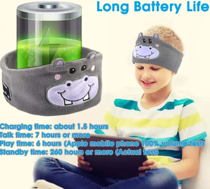 Cozy Critter Bluetooth Sleep Mask
