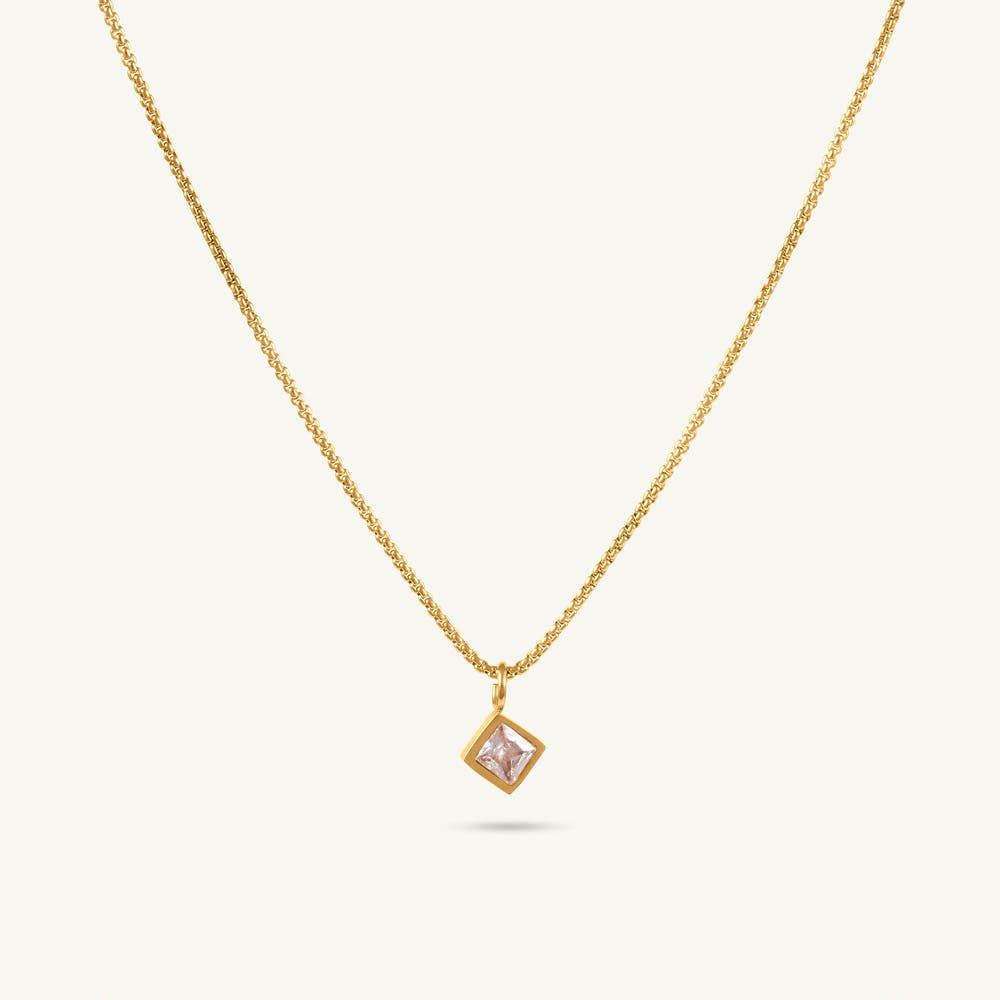 Sizzling Fancy Gold-Plated Necklace – Sparkle with Elegance